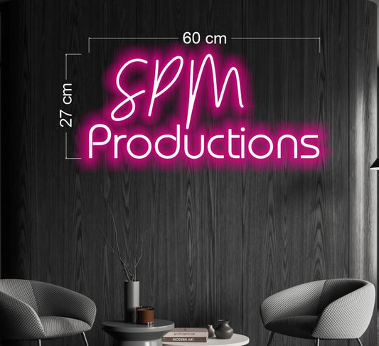 Enseigne au néon LED personnalisée pour entreprise