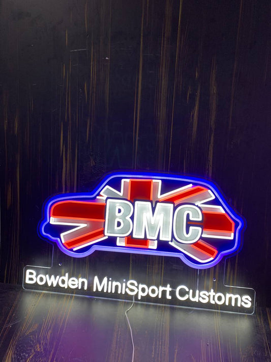 BOWDEN MINISPORT CUSTOMS | LED Neon Sign (extra $20)