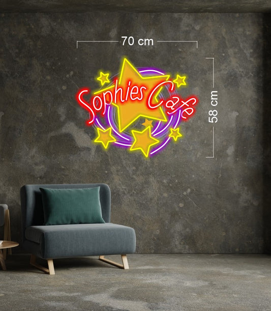 Enseigne au néon LED personnalisée pour entreprise