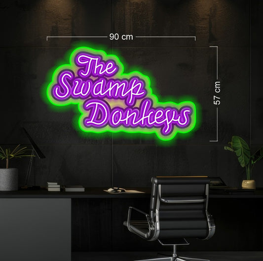 The swamp Donkeys | LED Neon Sign