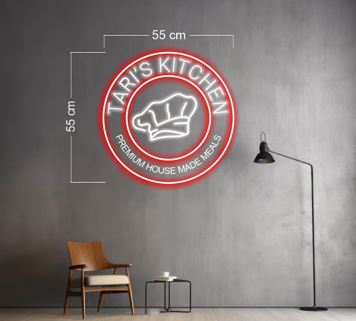 Enseigne au néon LED personnalisée pour entreprise