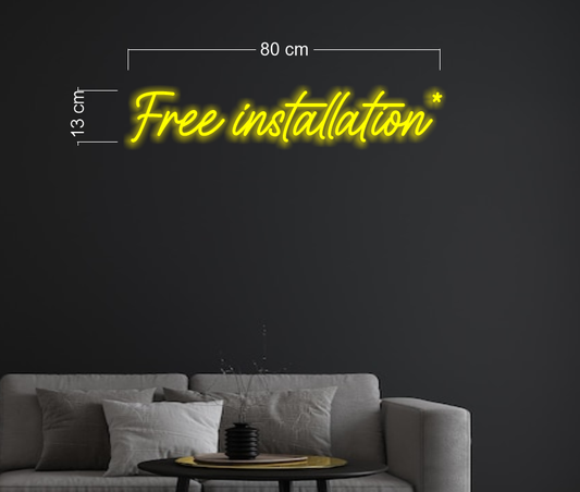Free Installation*| LED Neon Sign