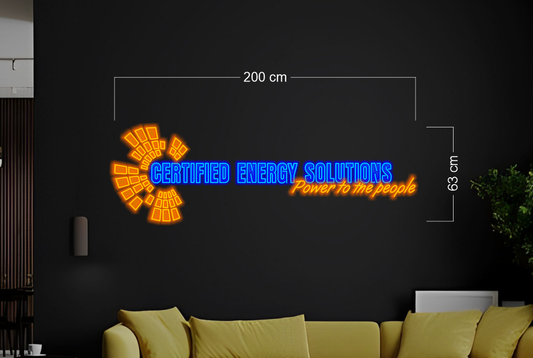 CERTIFIED ENERGY SOLUTION | LED Neon Sign