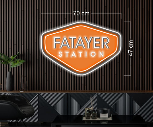 Enseigne au néon LED personnalisée pour entreprise