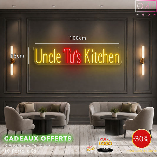 Enseigne au néon LED personnalisée pour entreprise