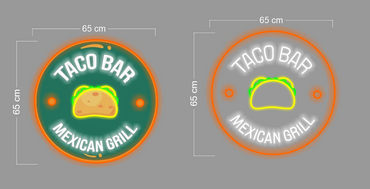 Enseigne au néon LED personnalisée pour entreprise