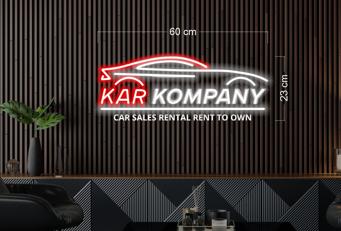 Enseigne au néon LED personnalisée pour entreprise