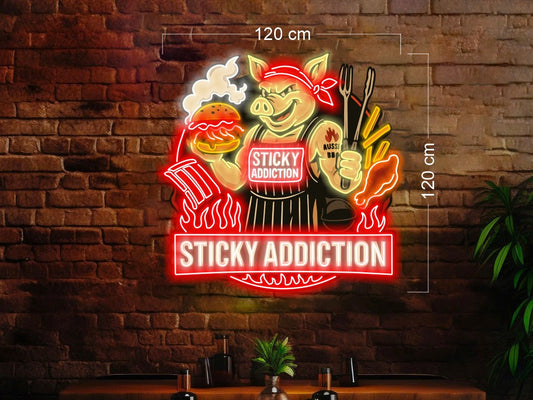 Enseigne au néon LED personnalisée pour entreprise