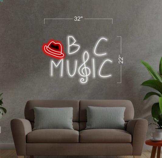 Enseigne au néon LED personnalisée pour entreprise