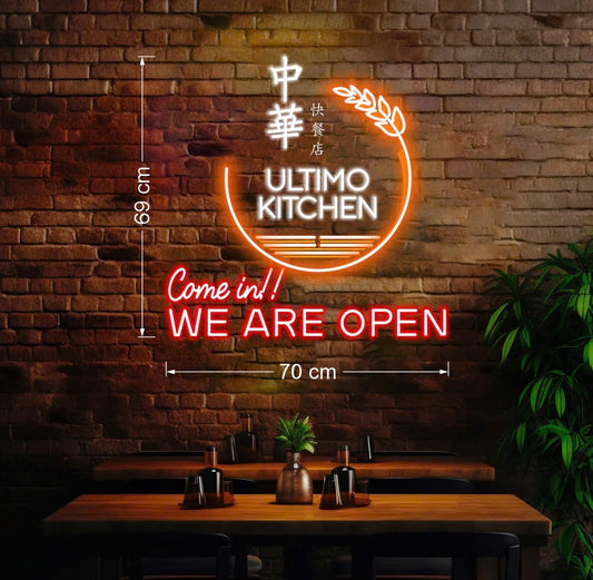 Enseigne au néon LED personnalisée pour entreprise