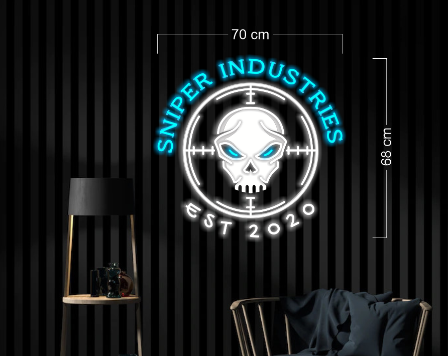 Enseigne au néon LED personnalisée pour entreprise