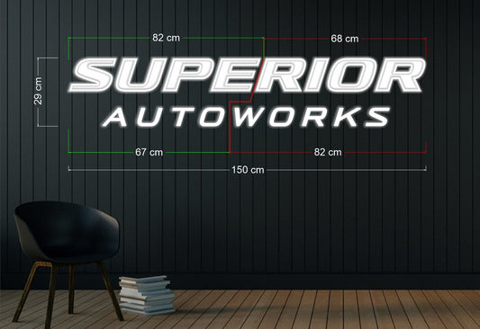 Enseigne au néon LED personnalisée pour entreprise