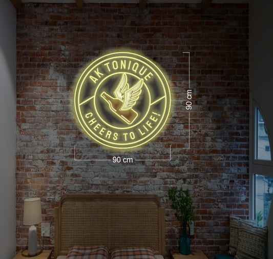 Enseigne au néon LED personnalisée pour entreprise