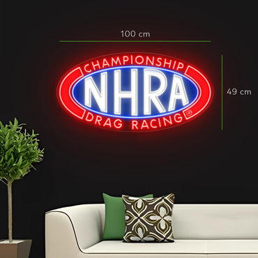 Championship drag racing+Famoso dragstrip+clay smith+ In n out burger ( 4 signs) | LED Neon Sign