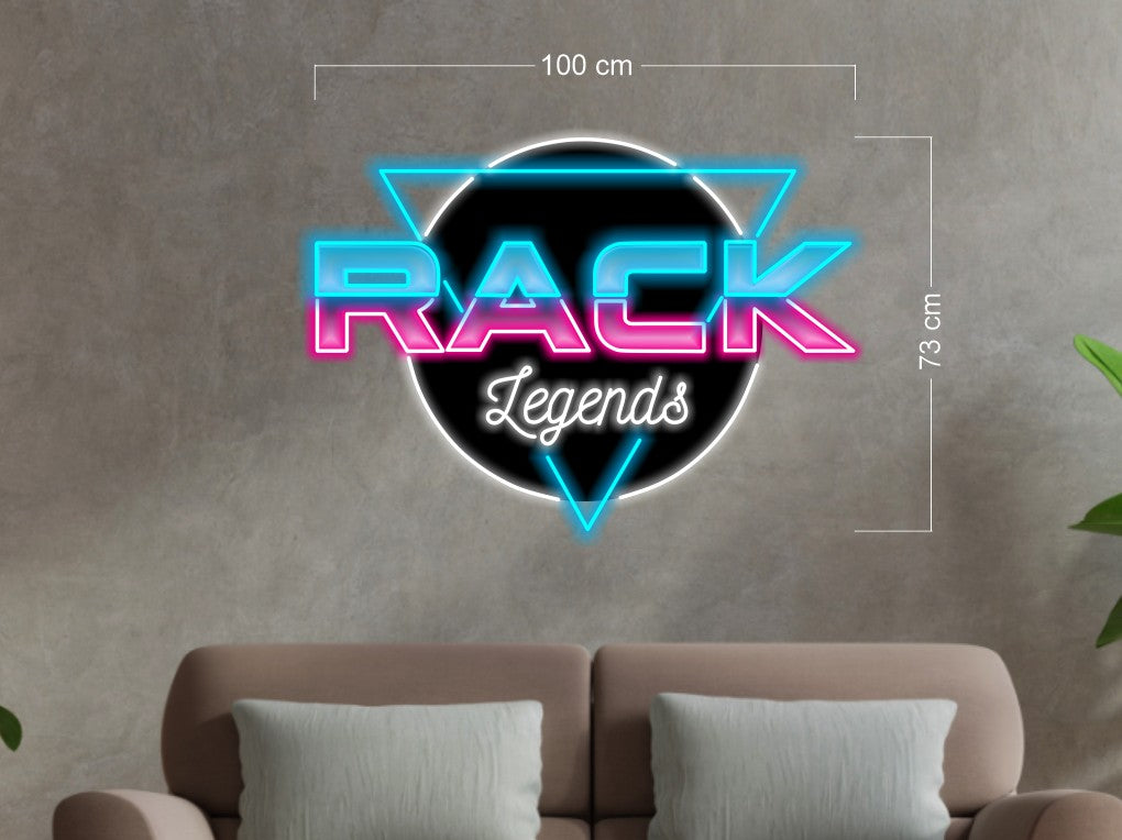 RACK LEGENDS | LED Neon Sign (2 SIGNS)