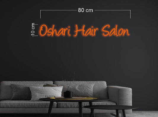 Oshari Hair Salon | LED Neon Sign