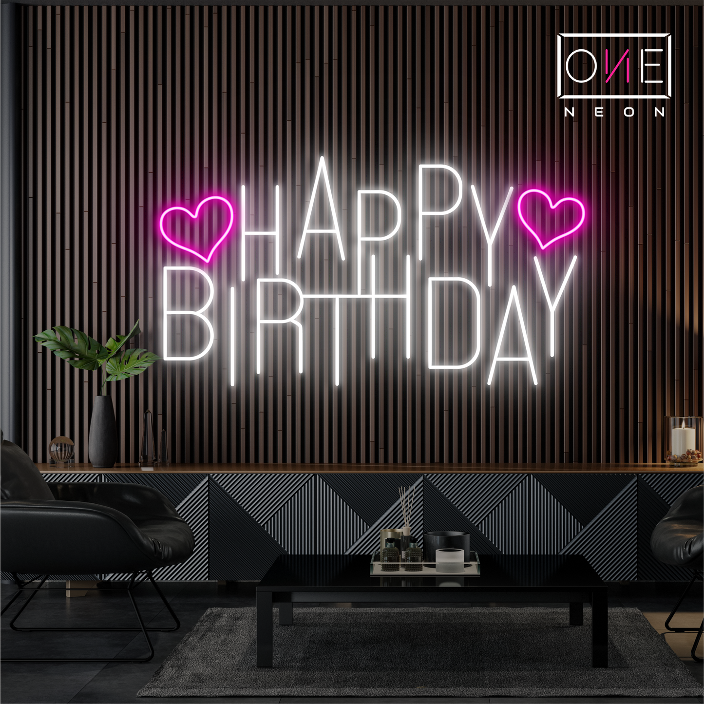 Happy Birthday Led Neon Sign
