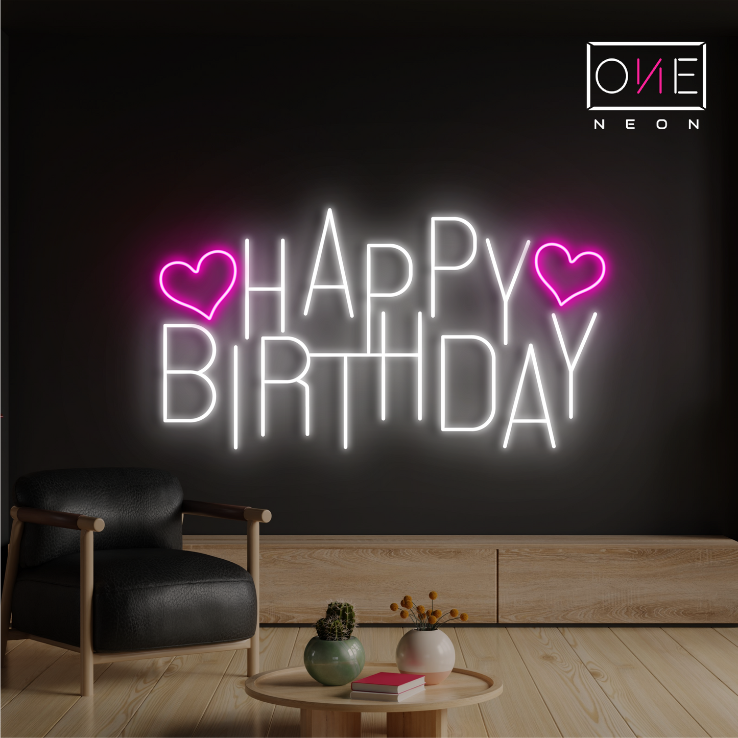 Happy Birthday Led Neon Sign