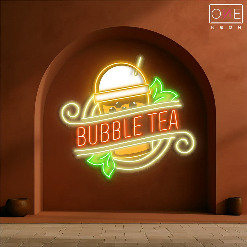 Enseigne au néon à LED Bubble Tea Artwork