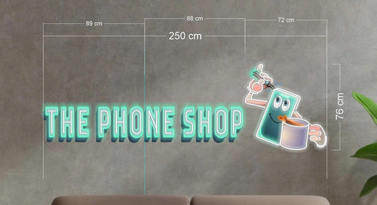 Enseigne au néon LED personnalisée pour entreprise