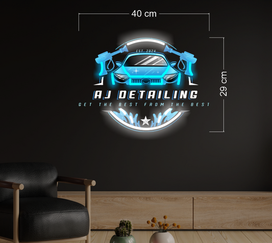 Enseigne au néon LED personnalisée pour entreprise