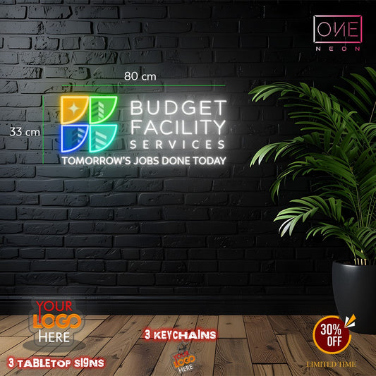 BUDGET FACILITY SERVICES | LED Neon Sign