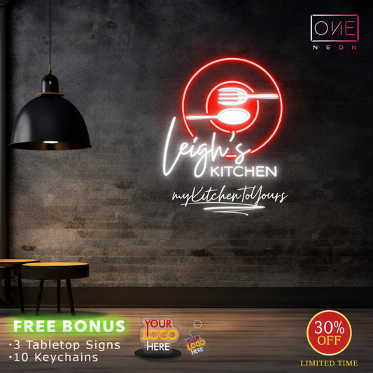 Leigh's Kitchen | LED Neon Sign