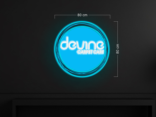 Enseigne au néon LED personnalisée pour entreprise