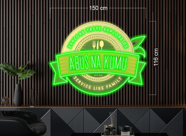 Enseigne au néon LED personnalisée pour entreprise