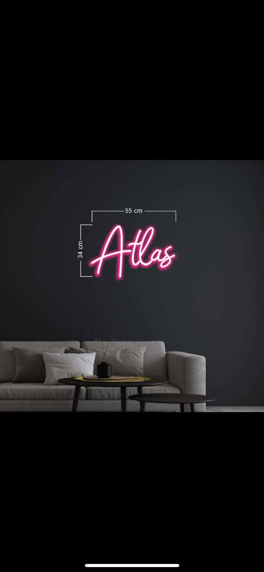 Atles + Candy ( 2 signs) | LED Neon Sign