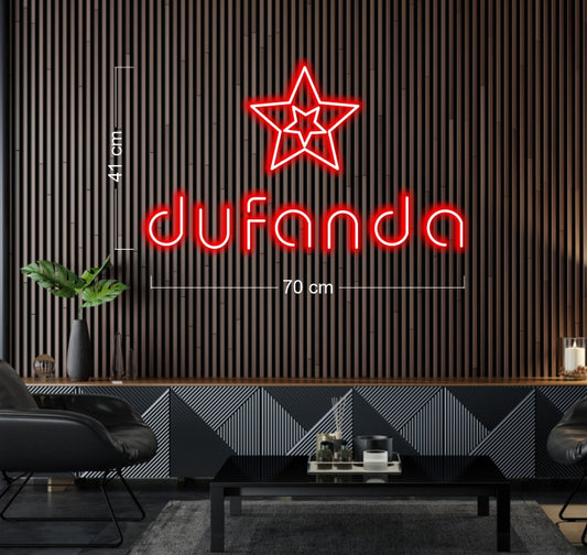 Enseigne au néon LED personnalisée pour entreprise