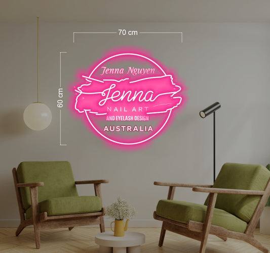 Enseigne au néon LED personnalisée pour entreprise