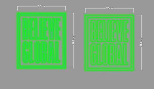 Enseigne au néon LED personnalisée pour entreprise