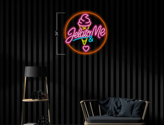 Gelato & Me | LED Neon Sign