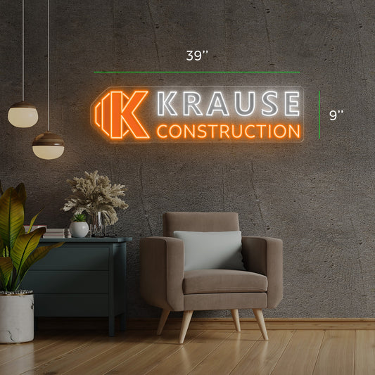 KRAUSE CONSTRUCTION | LED Neon Sign