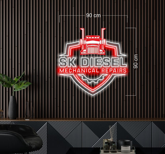 Enseigne au néon LED personnalisée pour entreprise