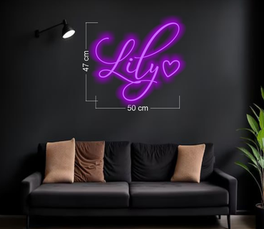 Enseigne au néon LED personnalisée pour entreprise