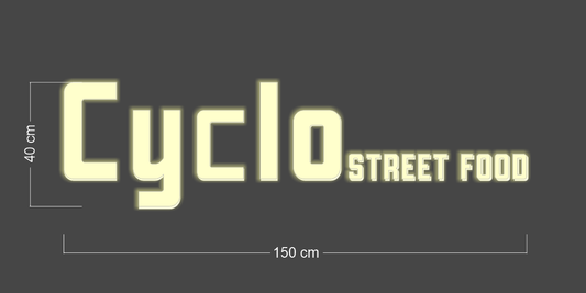 CYCLO STREET FOOD | LED Neon Sign