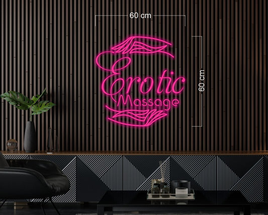 EROTIC MASSAGE | LED Neon Sign (2 signs)
