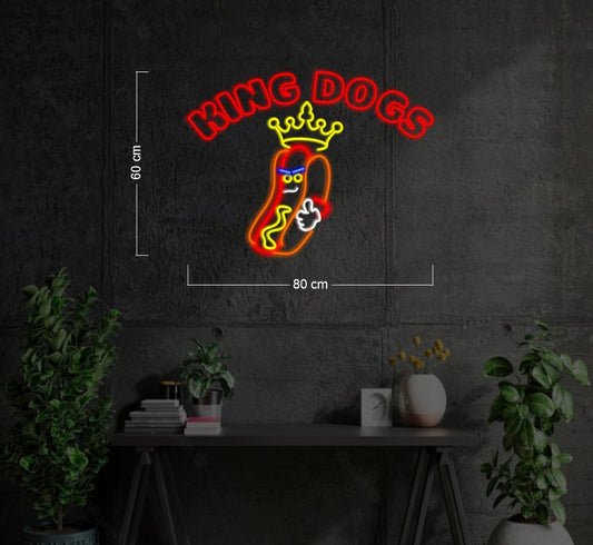 KING DOGS | LED NEON SIGN