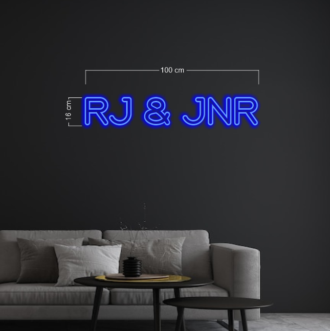 Enseigne au néon LED personnalisée pour entreprise