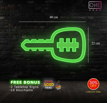 Car immobiliser lights ( 4 signs)| LED Neon Sign