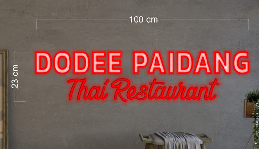 Enseigne au néon LED personnalisée pour entreprise