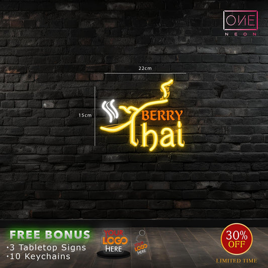 Berry Thai | LED Neon Sign (2 signs)