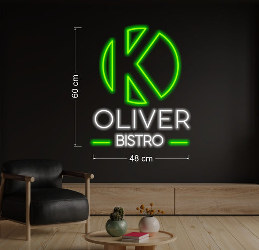Enseigne au néon LED personnalisée pour entreprise