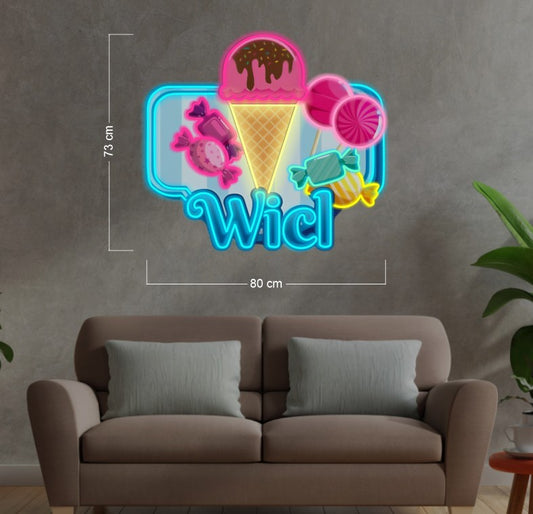 Enseigne au néon LED personnalisée pour entreprise