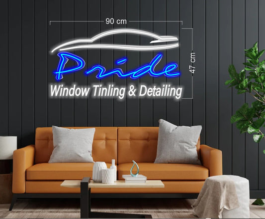 Enseigne au néon LED personnalisée pour entreprise