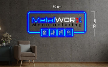 Enseigne au néon LED personnalisée pour entreprise