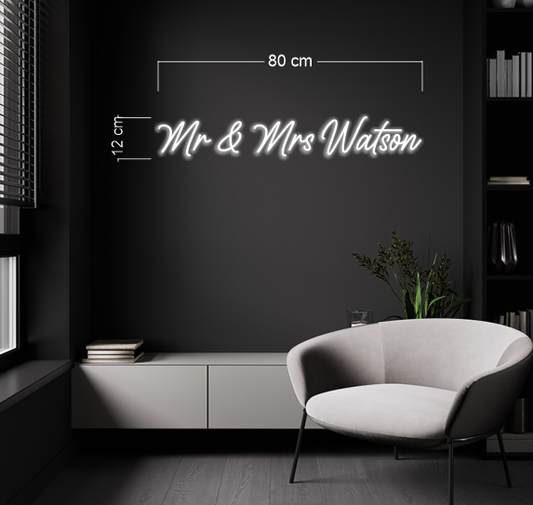 Enseigne au néon LED personnalisée pour entreprise