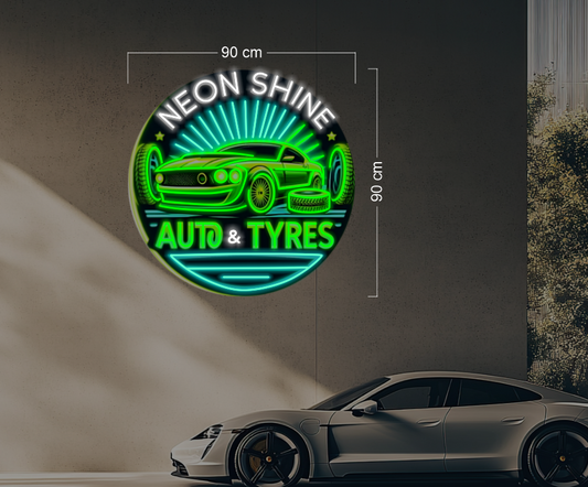 Enseigne au néon LED personnalisée pour entreprise